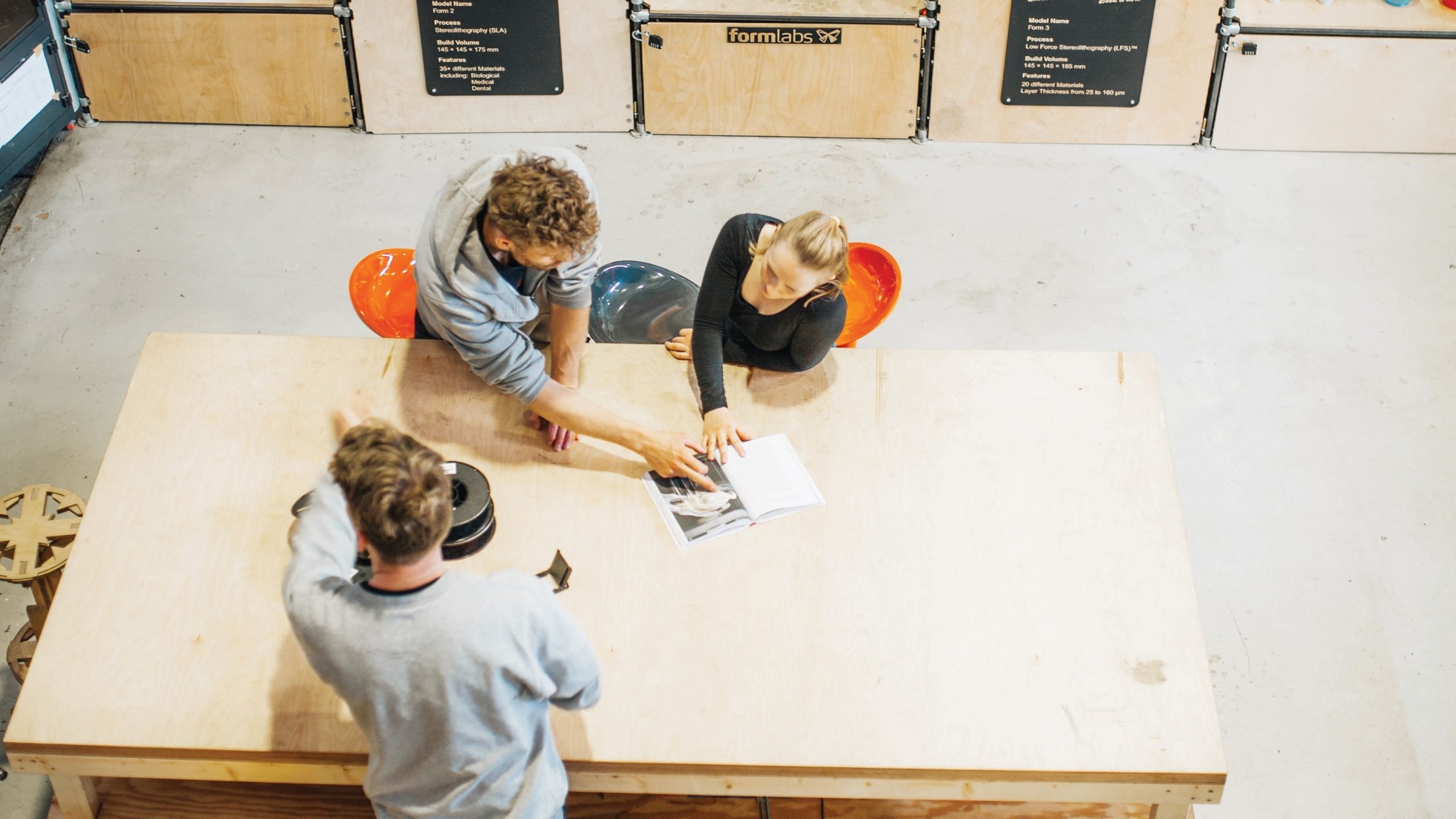 cooking something up in the lab