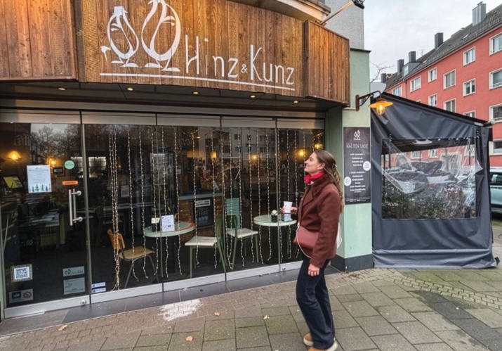 nadine picks up the pace in cologne